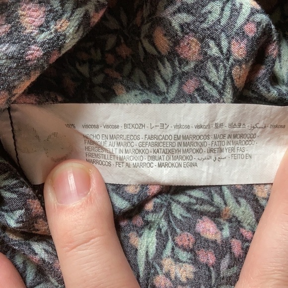 Zara floral tunic size medium - Picture 4 of 5